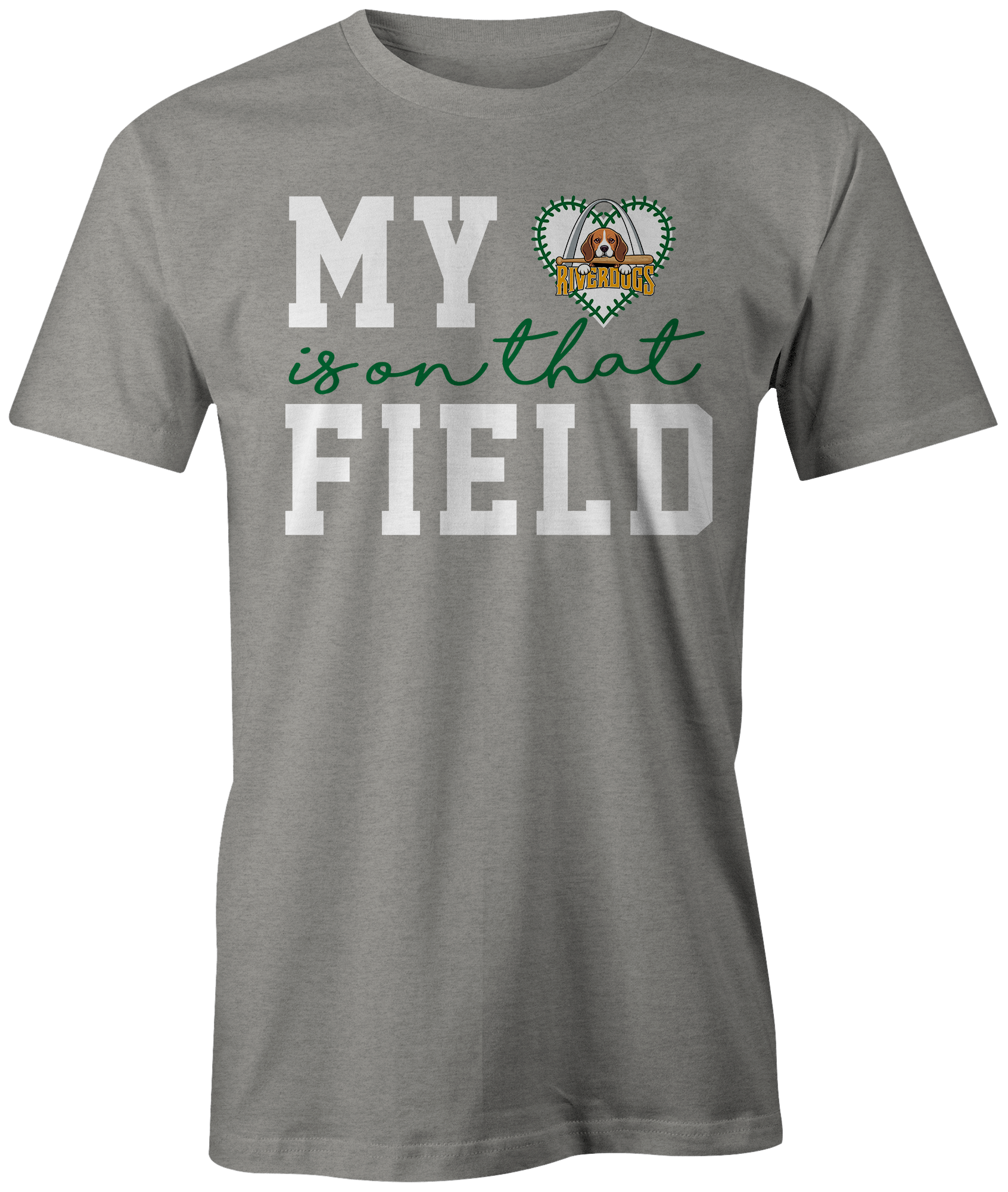 Riverdogs Baseball My Heart Tee